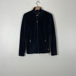 LOHLA Sport Los Angeles long sleeve full zip 2 zip pocket Varsity jacket Size SM